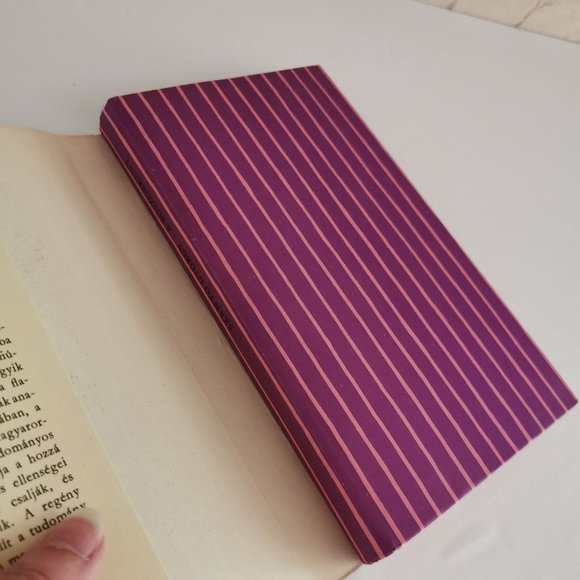 1977 Hungarian Novel György Szántó Bold Cover Art Dust Jacket Vintage Hungary - Picture 5 of 10